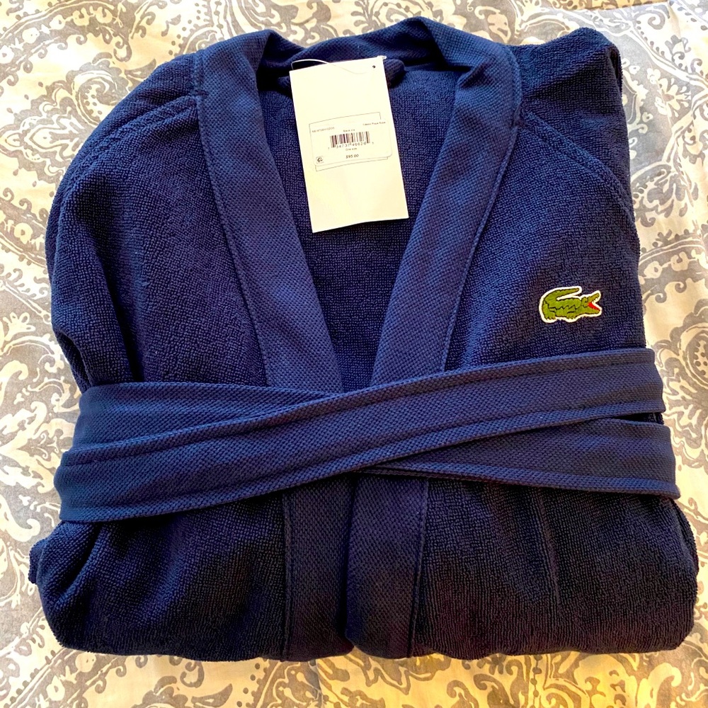 Lacoste classic pique robe black iris/navy blue